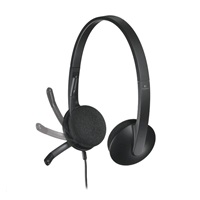 Słuchawki Logitech Stereo Headset H340, USB