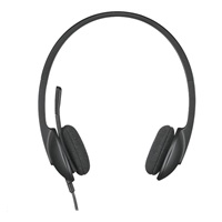 Słuchawki Logitech Stereo Headset H340, USB