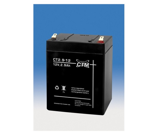 Baterie - CTM CT 12-2,9 (12V/2,9Ah - Faston 187)
