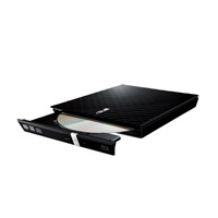 ASUS DVD Writer SDRW-08D2S-U LITE/BLACK, External Slim DVD-RW, black, USB