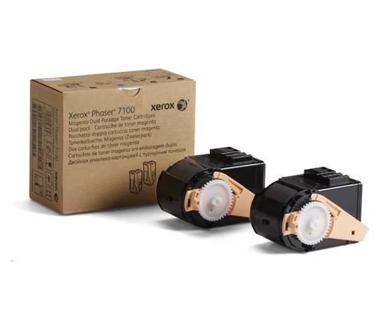 Xerox toner Magenta 2x do Phaser 7100, 9000 str.