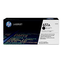 HP 651A Black LJ Toner Cart, 13 500 str, CE340A