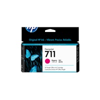 HP 711 Magenta DJ Ink Cart, 29 ml, CZ131A