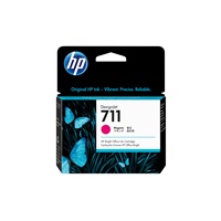 HP 711 Magenta DJ Ink Cart, 29 ml, CZ131A
