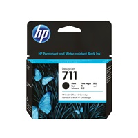 HP 711 80-ml Black Ink Cartridge, CZ133A