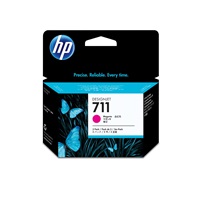 HP 711 Magenta DJ Ink Cart, 29 ml, 3-pack, CZ135A