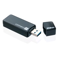 CONNECT IT Czytnik kart pamięci USB 3.0 GEAR czarny