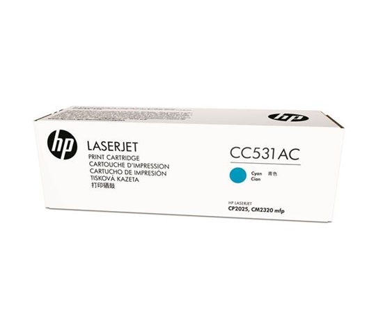 HP Toner Cart Cyan do HP CLJ CM2320, CC531A