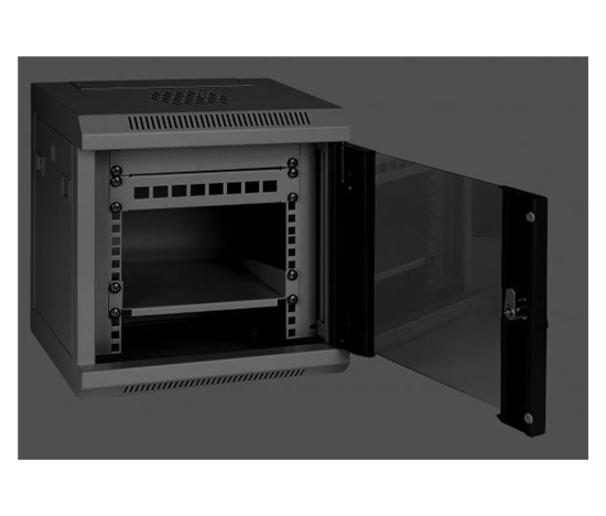 EUROCASE nástěnný skříňový rozvaděč GMC 3206, 6U