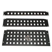 EUROCASE síťový panel 1U 12 port neosazený GA-28-1U, pro rozvaděče