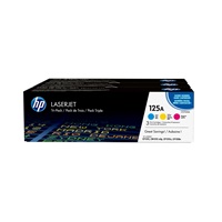 HP 125A CMY 3-pack LJ Toner Cart, 3 x 1 400 str, CF373AM
