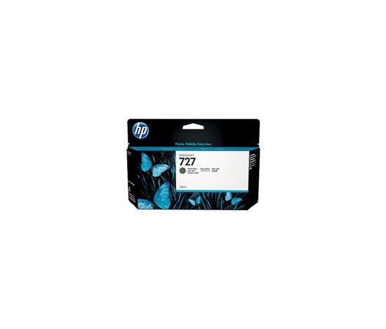 HP 727 Black Mate Ink Cart, 130 ml, B3P22A