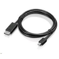 LENOVO adaptér Mini-DisplayPort to DisplayPort Monitor Cable - přenos signálu přes miniDP na DisplayPort