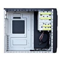 CHIEFTEC skříň Libra Series/Miditower, LG-01B-OP, Black, USB 3.0, bez zdroje