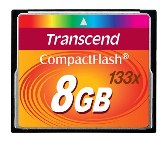 TRANSCEND Compact Flash 8GB (133x)