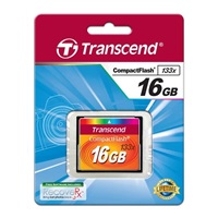 TRANSCEND Compact Flash 16GB (133x)