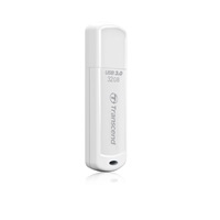 TRANSCEND Flash Disk 32GB JetFlash®730, USB 3.0 (R:70/W:18 MB/s) bílý