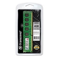 TRANSCEND DIMM DDR3 4GB 1333MHz 256Mx8 CL9 JetRam™