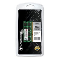 TRANSCEND SODIMM DDR3 4GB 1600MHz 256Mx8 CL11 JetRam™ Retail
