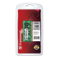 TRANSCEND SODIMM DDR2 1GB 667MHz 128Mx8 CL5 JetRam™
