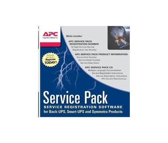 APC Service Pack 1 Year Warranty Extension for Accessories, AC-02 - obálka