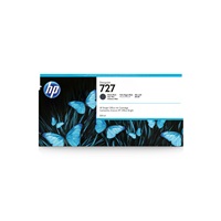 HP 727 Black matte DJ Ink Cart, 300 ml, C1Q12A