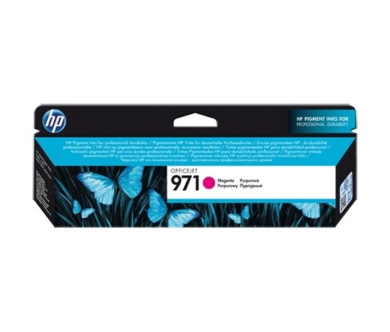 HP 971 Magenta Ink Cart, CN623AE (2,500 pages)