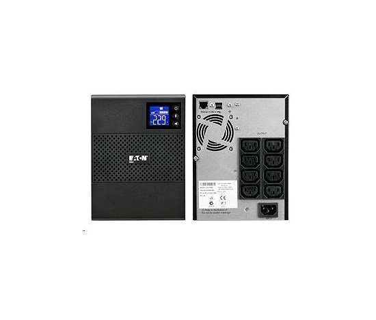 Eaton 5SC 1500i, UPS 1500VA / 1050W, 8 zásuvek IEC, LCD