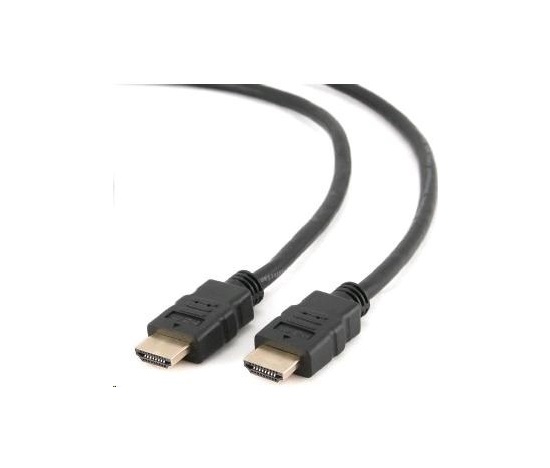 C-TECH kabel HDMI - HDMI 0,5m (v1.4, 3D, zlacené kontakty, stíněný)