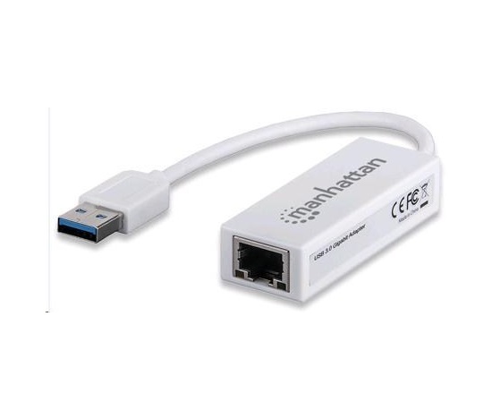 MANHATTAN USB 3.0 Gigabit ethernet adaptér (LAN, RJ45)