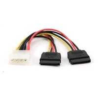 GEMBIRD Kabel - redukcja zasilania 5.25 - 2x SATA, wewnętrzny