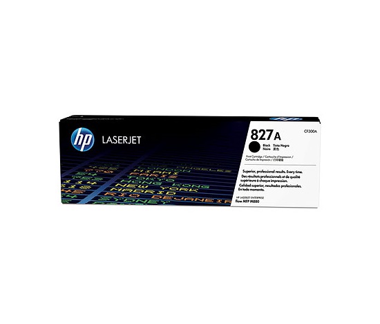 HP 827A Black LJ Toner Cart, CF300A