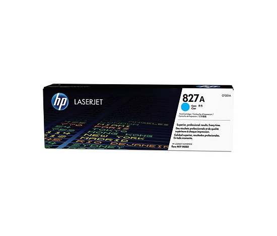 HP 827A Cyan LJ Toner Cart, CF301A