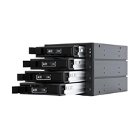 CHIEFTEC SATA/SAS Backplane CBP-3141SAS, 3 x 5.25" bays for 4 SAS/S-ATA HDDs, Hot-Swap, full aluminium