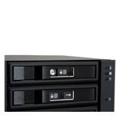 CHIEFTEC SATA/SAS Backplane CBP-3141SAS, 3 x 5.25" bays for 4 SAS/S-ATA HDDs, Hot-Swap, full aluminium