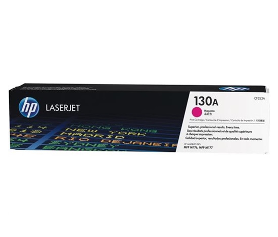 HP 130A Magenta LJ Toner Cart, CF353A (1,000 pages)