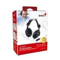 GENIUS sluchátka s mikrofonem HS-M505X, single jack
