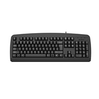 A4tech tenká klávesnice KB-720, CZ/US, USB, černá