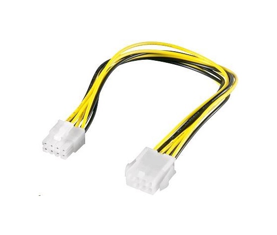 PREMIUMCORD Kabel napájecí interní 8pin, prodloužení 28cm