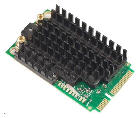 MikroTik R11e-5HnD, mini-PCIe karta, 802.11a/n, MMCX