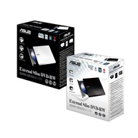 ASUS DVD Writer SDRW-08D2S-U LITE/WHITE, External Slim DVD-RW, white, USB