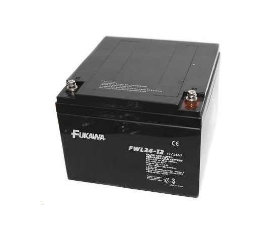 Baterie - FUKAWA FWL 24-12 (12V/24 Ah - M5), životnost 10let