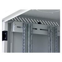 TRITON 19" jednodílný rozvaděč 9U/500mm, odnímatelné boční kryty