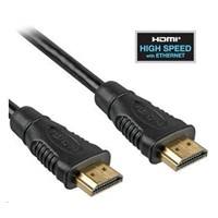 PREMIUMCORD Kabel HDMI 5m High Speed + Ethernet (v1.4), zlacené konektory