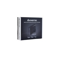 CHIEFTEC externí rámeček na SATA HDD 2,5" (max. 14.5mm), USB3.0, aluminium
