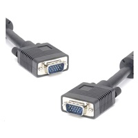 PREMIUMCORD Kabel VGA propojovací 15m HQ (HD15M/M, DDC2, 3x Coax + 8 žil, feritová jádra)