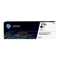 HP 312A Black LJ Toner Cart, CF380A (2,280 pages)