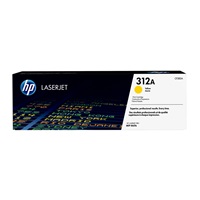 HP 312A Yellow LJ Toner Cart, CF382A (2,700 pages)