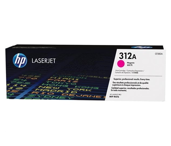HP 312A Magenta LJ Toner Cart, CF383A (2,700 pages)