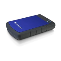 TRANSCEND externí HDD USB 3.0 StoreJet 25H3B, 1TB, Blue (nárazuvzdorný)